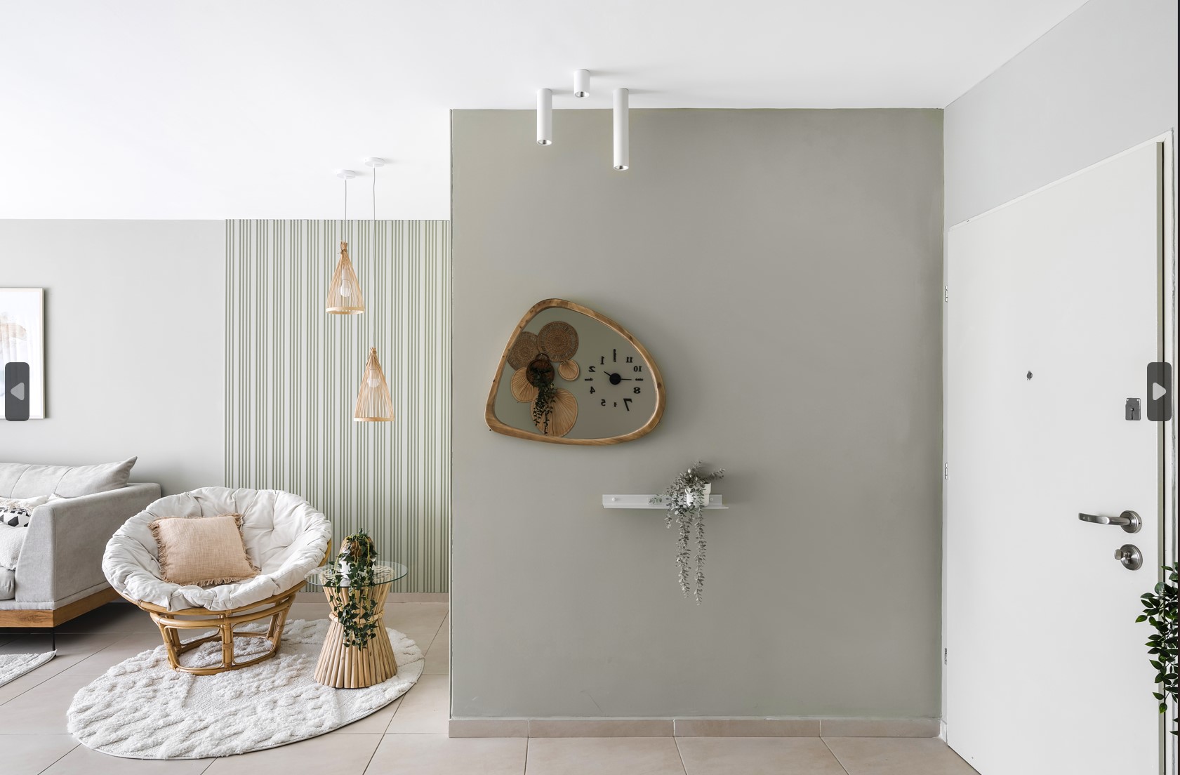 מבואת כניסה מעוצבת